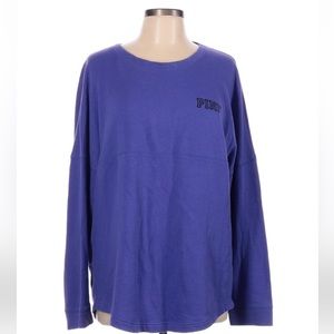 PINK VICTORIA’S SECRET CAMPUS LONG SLEEVE SHIRT